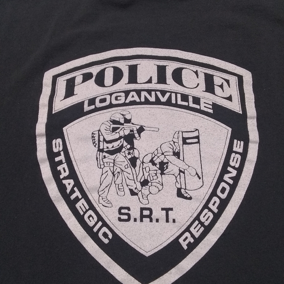 LOGANVILLE POLICE GRAPHIC TEE - Picture 4 of 7